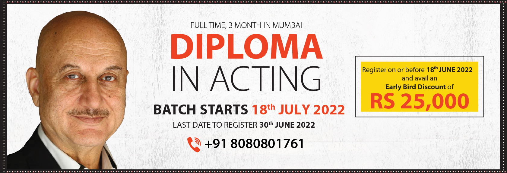 Diploma Course in Acting