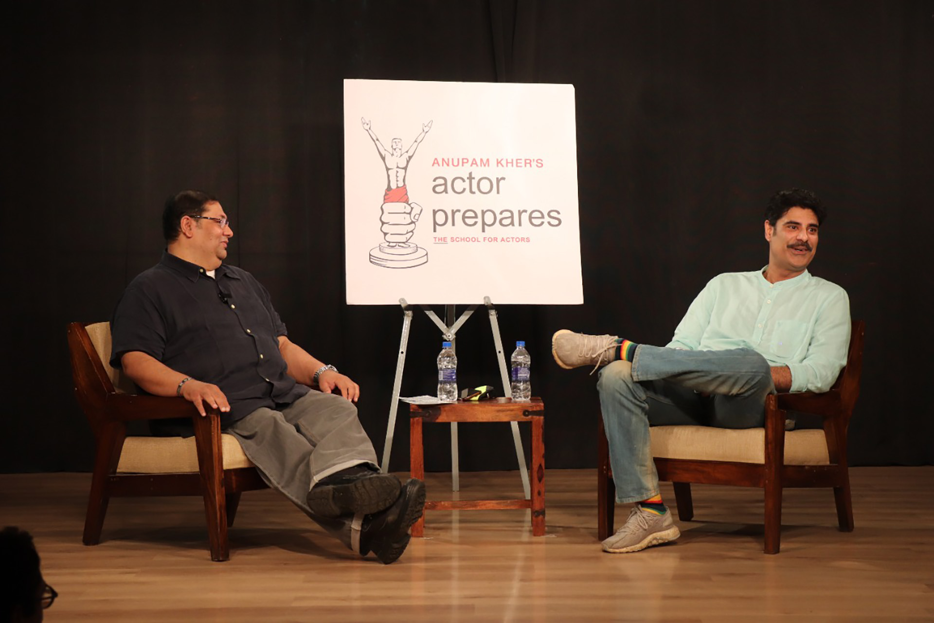 'Aarya' - Indian crime thriller drama series fame Sikandar Kher for a Guest Lecture at Actor Prepares.
