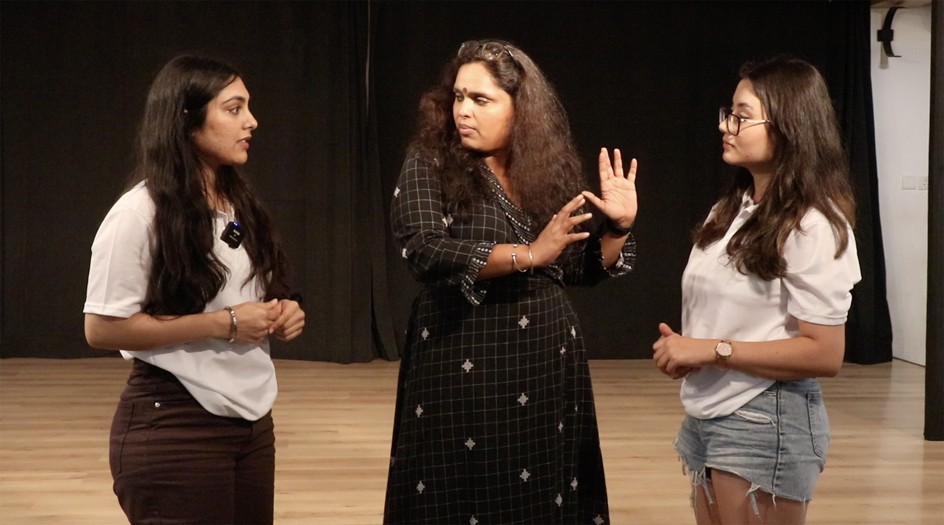 An acclaimed casting director Tess Joseph at Actor Prepares for a Guest Lecture. 