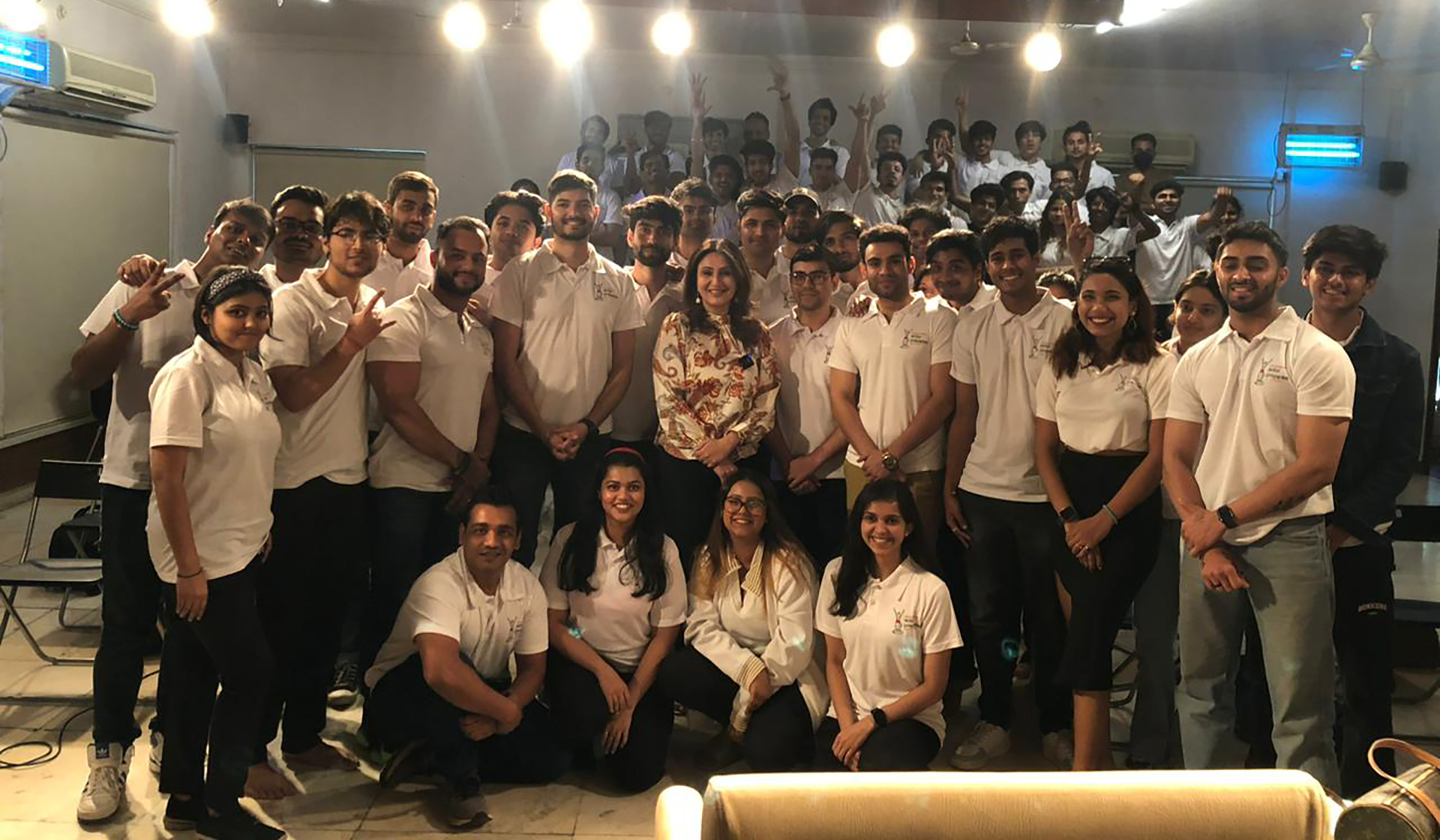 Actor Juhi Soni Babbar Gives A Guest Lecture At Acting School