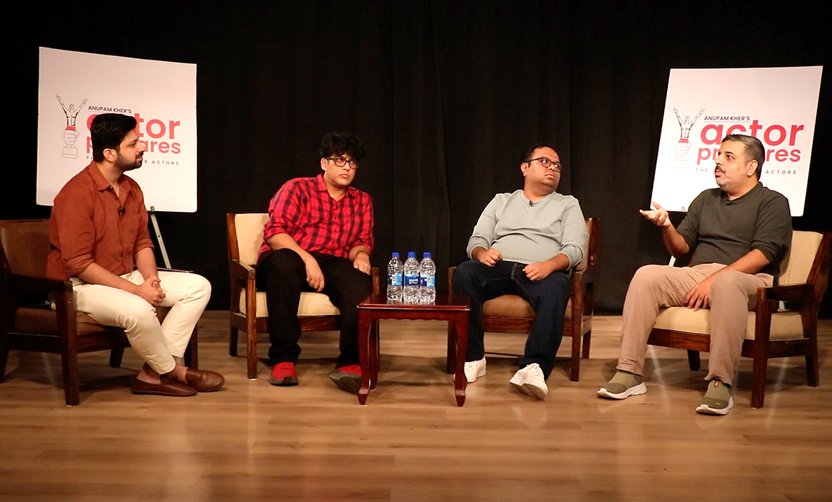 Netflix’s Kaala Paani Power Trio take up an exclusive guest lecture at Actor Prepares.