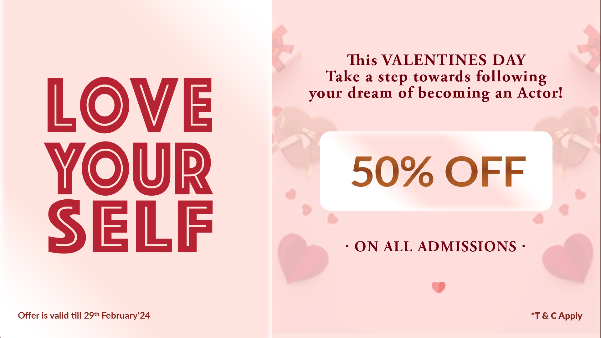 VALENTINES DAY SPECIAL OFFER